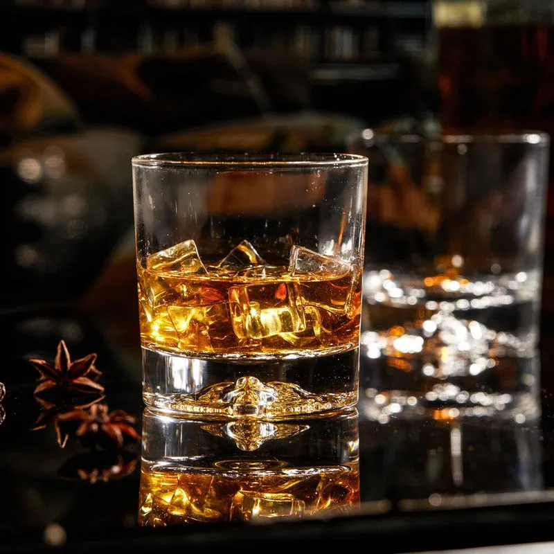 Elephant Embossed Crystal Whiskey Glasses (290 mL Each) - Set Of Two media 5
