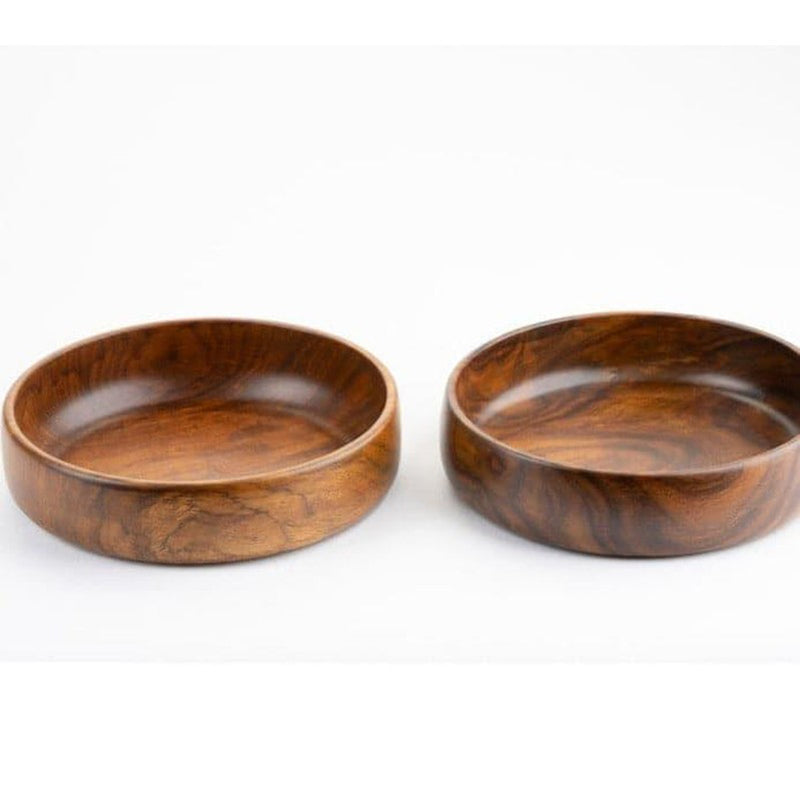 Vanya Wooden Serving Bowl (Big) - Set Of Two image 3