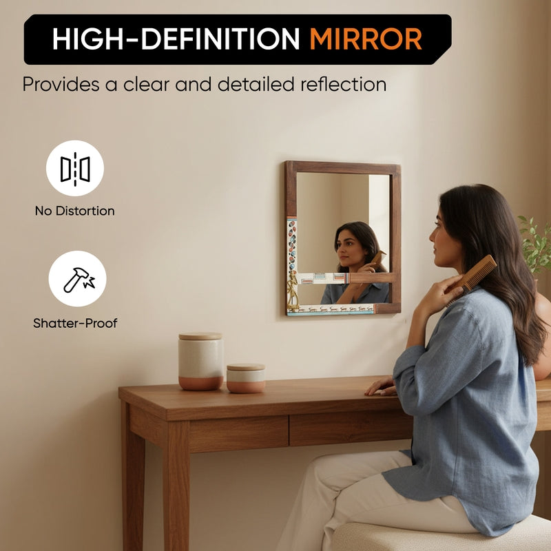 Brada Wooden Mirror media 4