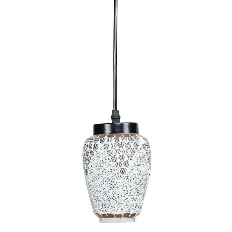Indigo Moroccan Glass Ceiling Lamp media 6