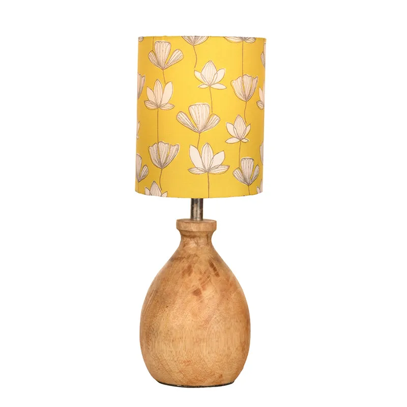 Flora Kumbha Fabric Table Lamp - Yellow media 5