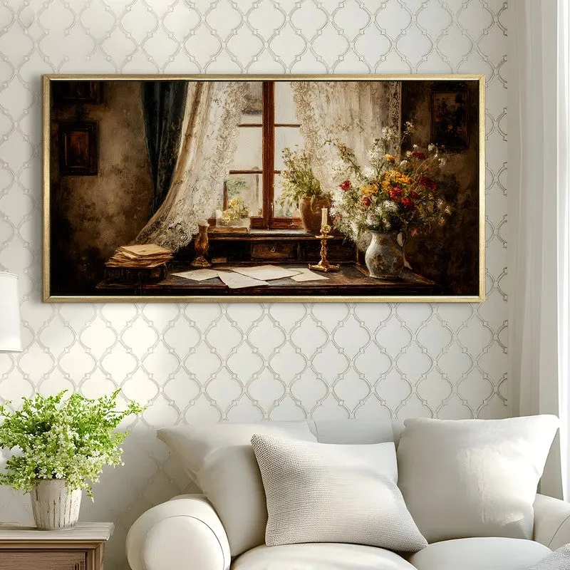 Classic Candlelit Viewframe Wall Art media 3