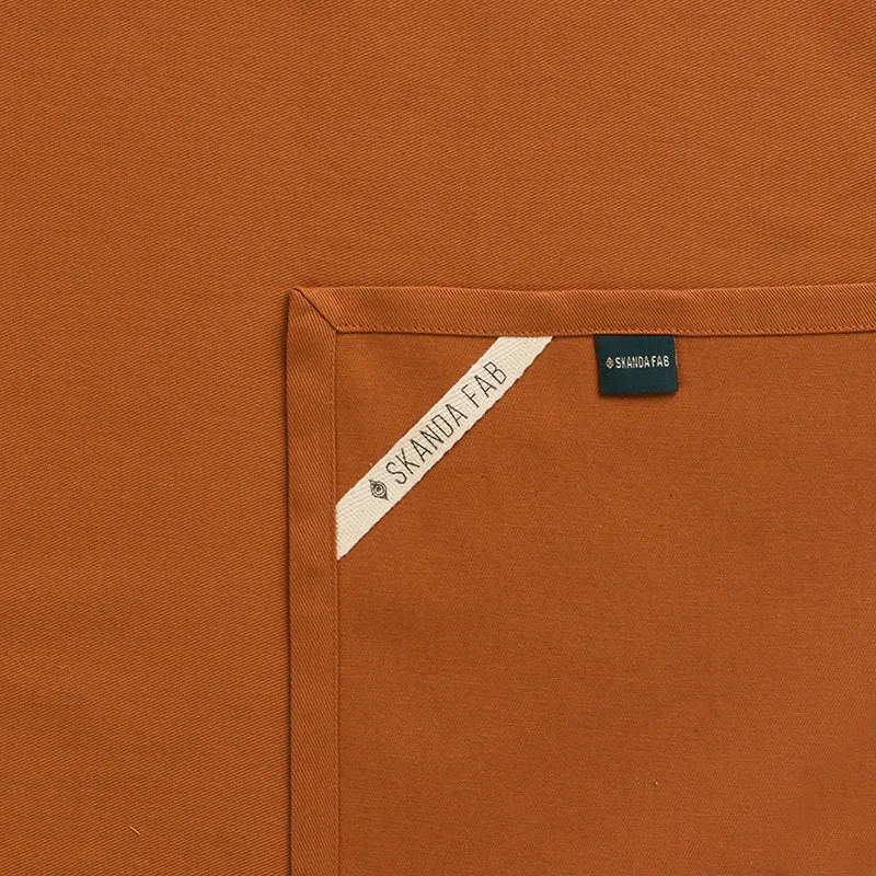 Sophistitch Solid Cotton Kitchen Towel (Brown) - Set Of Two media 4