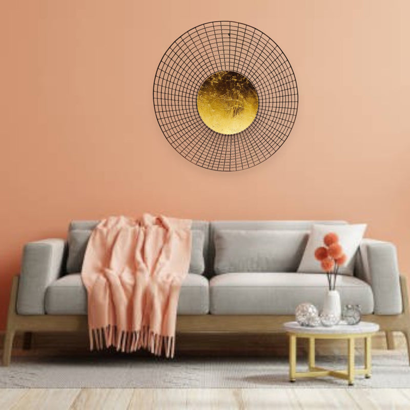 Solar Flare Metal Wall Accent