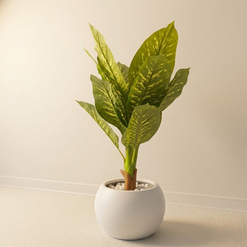 AarviDecor Modern Green PVC Artificial Plants