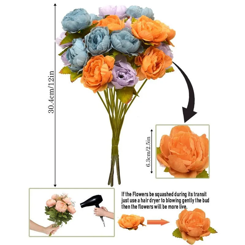 Natures Charm Long Lasting Faux Floral Arrangement - Set Of Three media 6