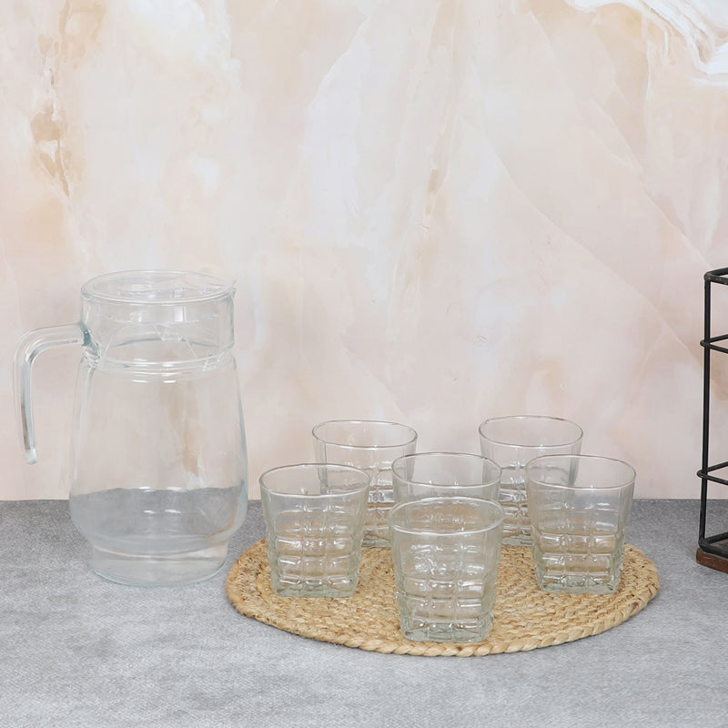 Abo 1750 ML Jug With 280 ML Glass - Seven Piece Set media 5