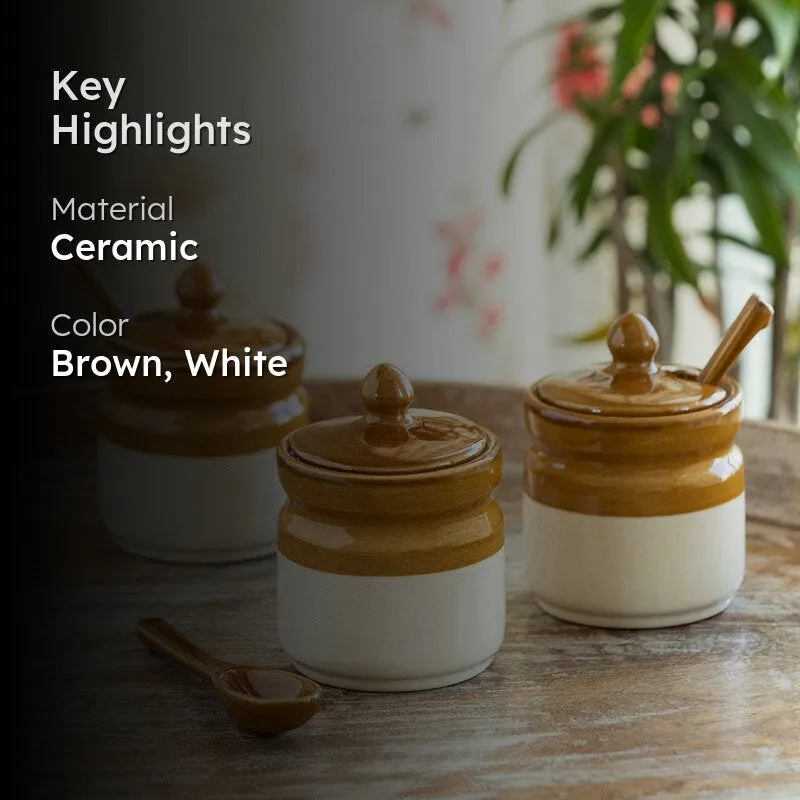 Spiceserve Ceramic Jar Set - Six Piece Set media 2