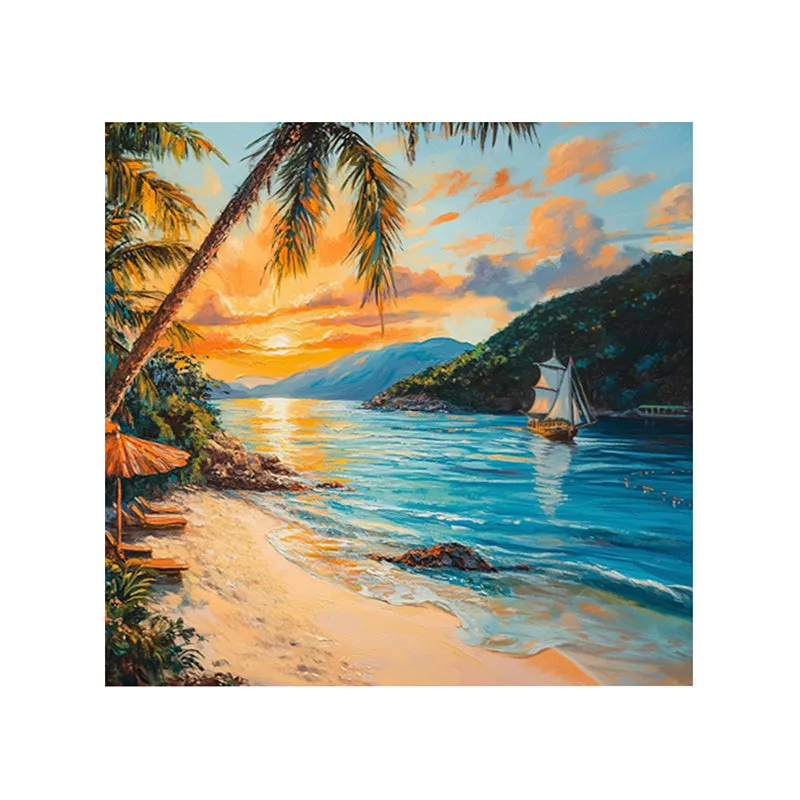 Yacht At Tropics Showpiece media 5