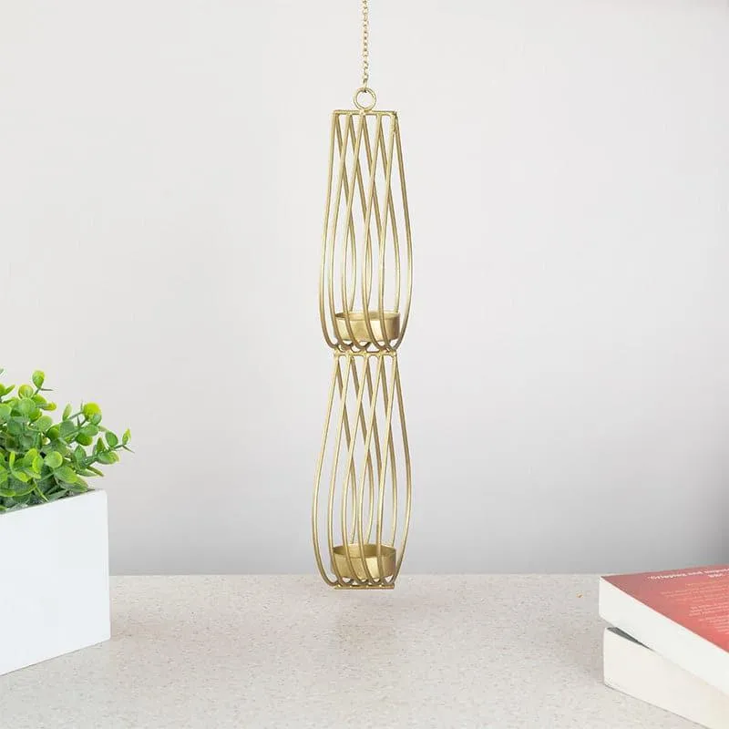 Double Bud Tealight Candle Holder media 3