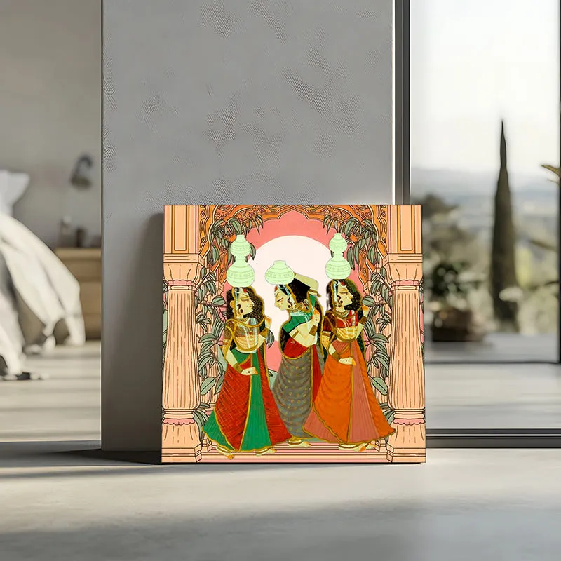 Graceful Carriers Canvas Wall Art media 5