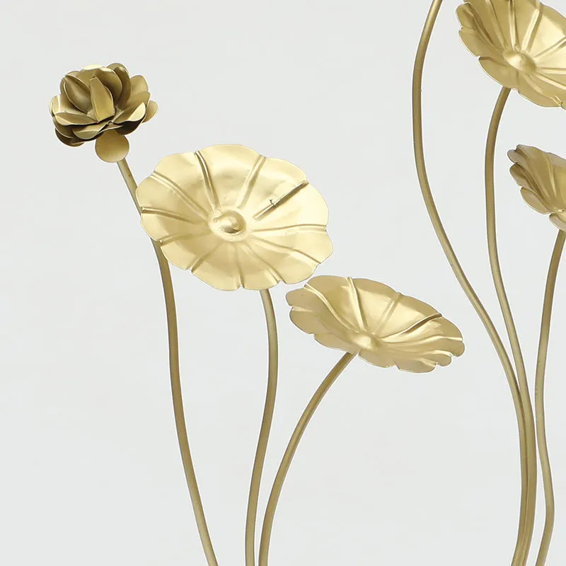 Neo Bloom Metal & Wood Showpiece media 4