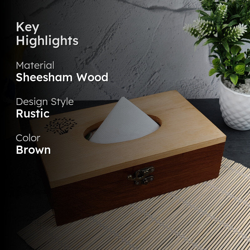Folkwood Tissue Holder media 2
