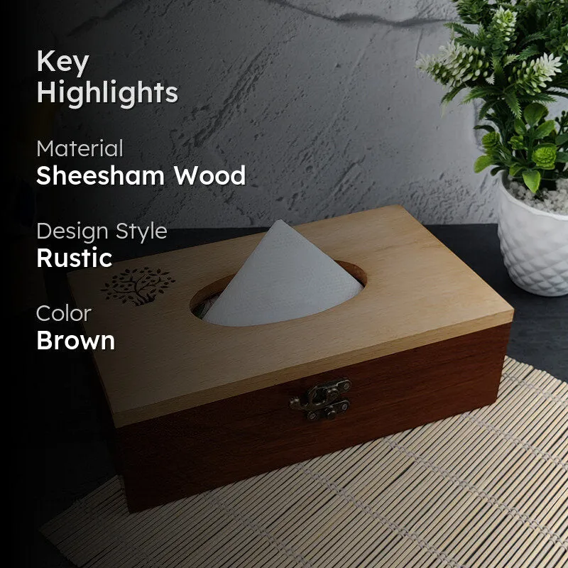 Folkwood Tissue Holder media 2