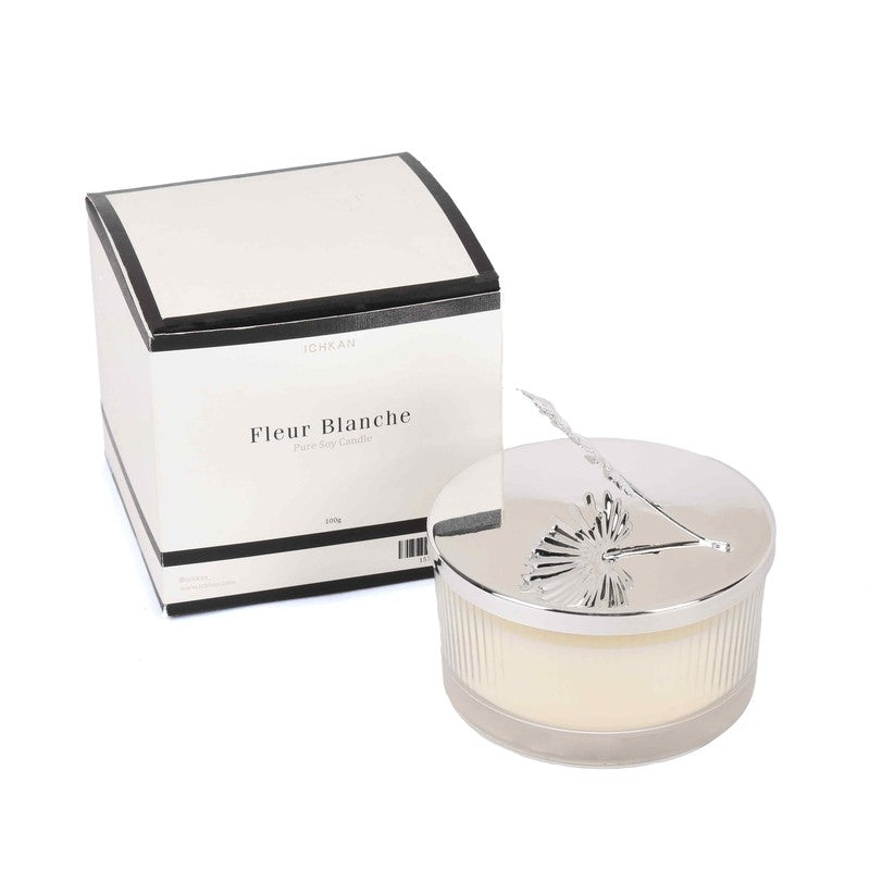 Lume Fluer Blanche Scented Soy Candle media 4
