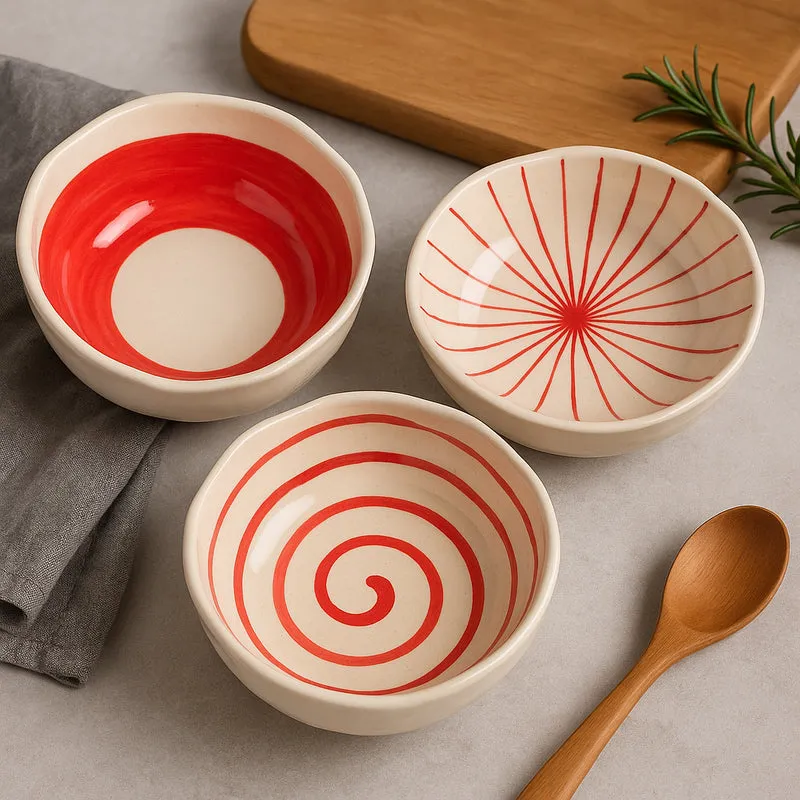 Bilika Serving Bowl (220 ML) - Set of Three media 1