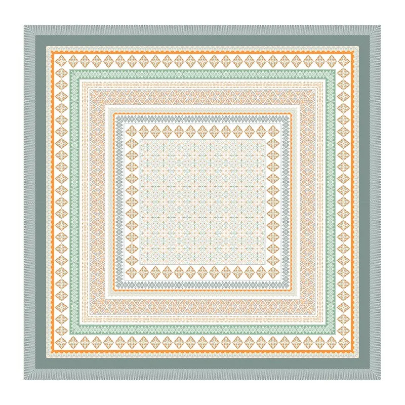 Royal Touch Cotton Bedsheet (Blue,Green,White) - 120 TC media 4