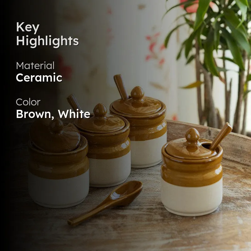 Spiceserve Ceramic Jar Set - Eight Piece Set media 2