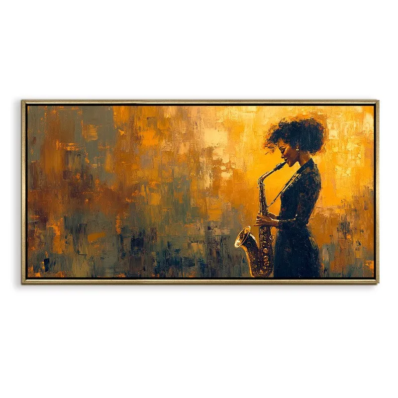 Resonance Canvas Wall Painting With Frame media 3