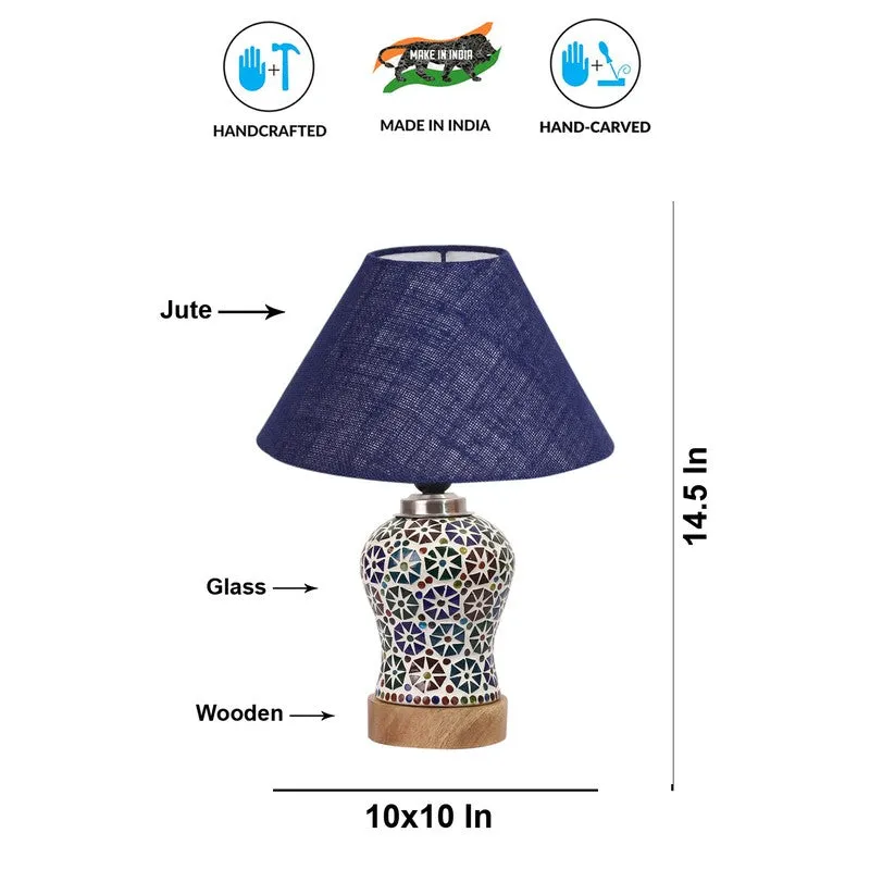 Baskon Wooden Table Lamp - Multicolor media 8