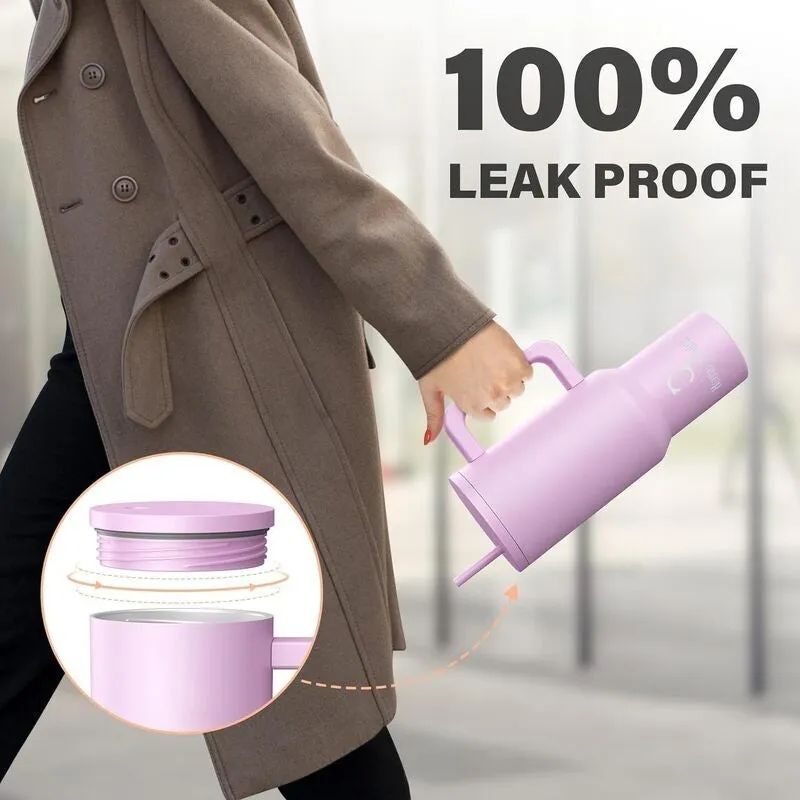 Hydra Boost Stainless Steel Tumbler (1200 ML) - Lavender media 6