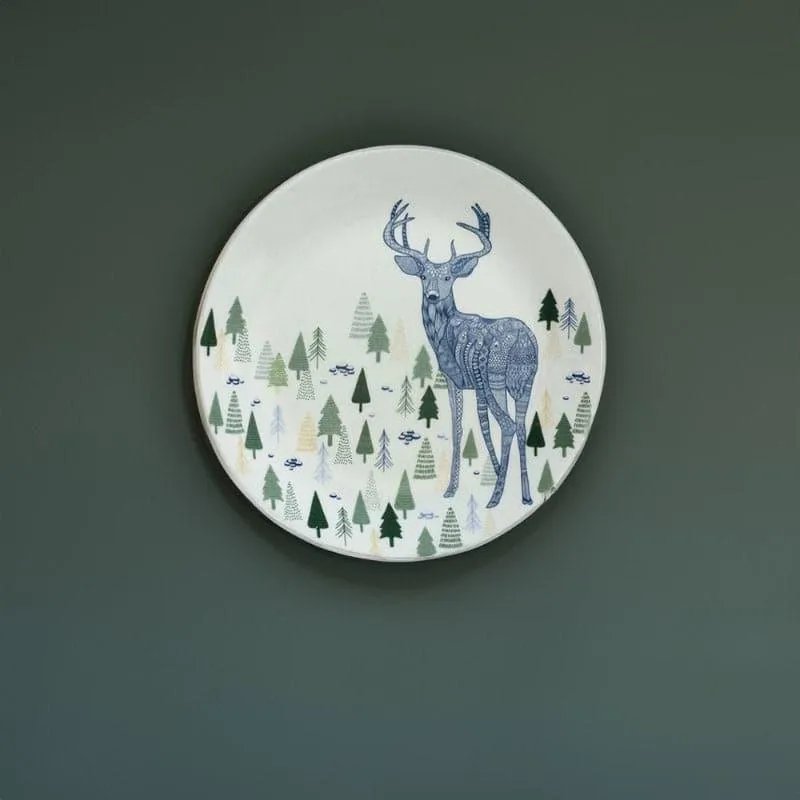Animal Illustrative Series Wall Plate- Deer media 3