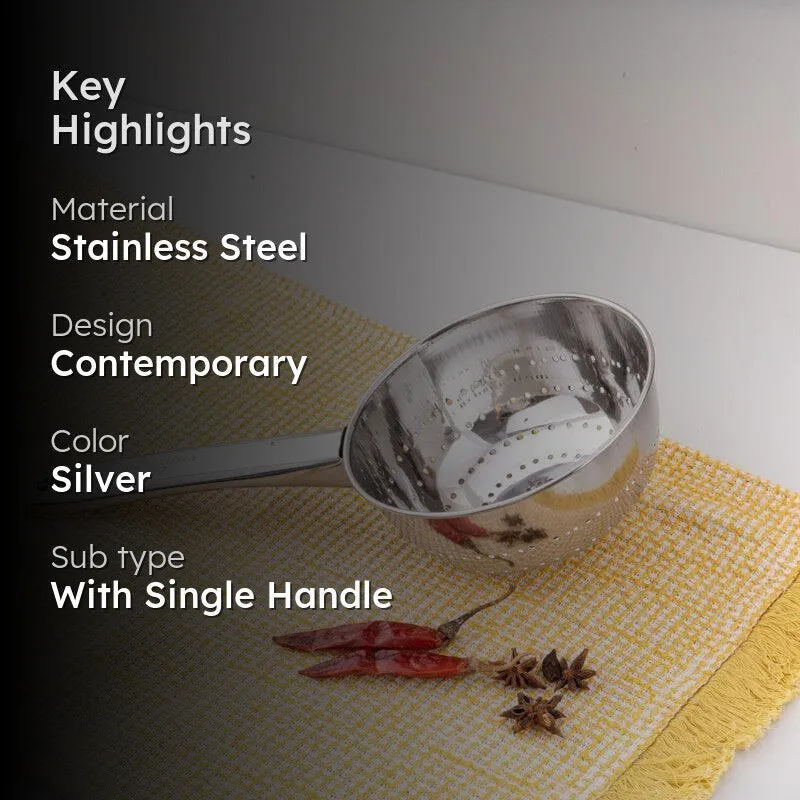 Tionture Stainless Steel Strainer - 4 Inches media 2