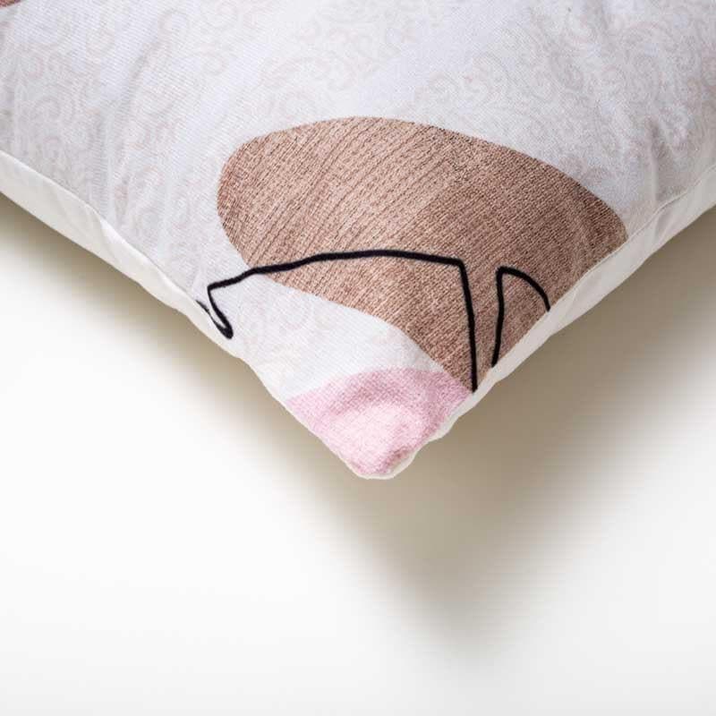 The Pure Leaf Printed Cushion Cover - Set Of Two media 4