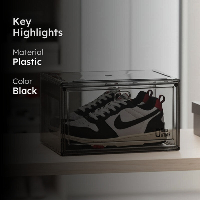 Pair Keep Shoe Rack - Black media 2