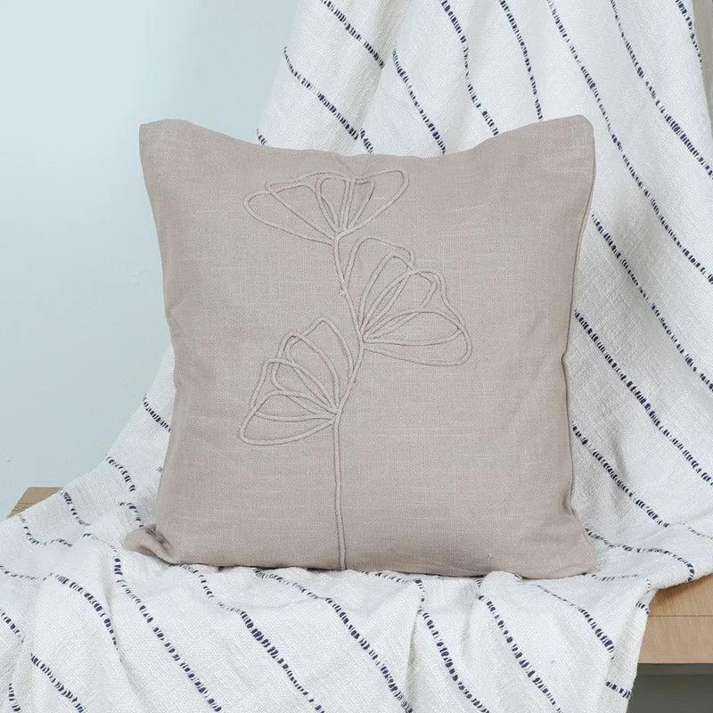 Moxo Floral Woven Cushion & Throw media 1