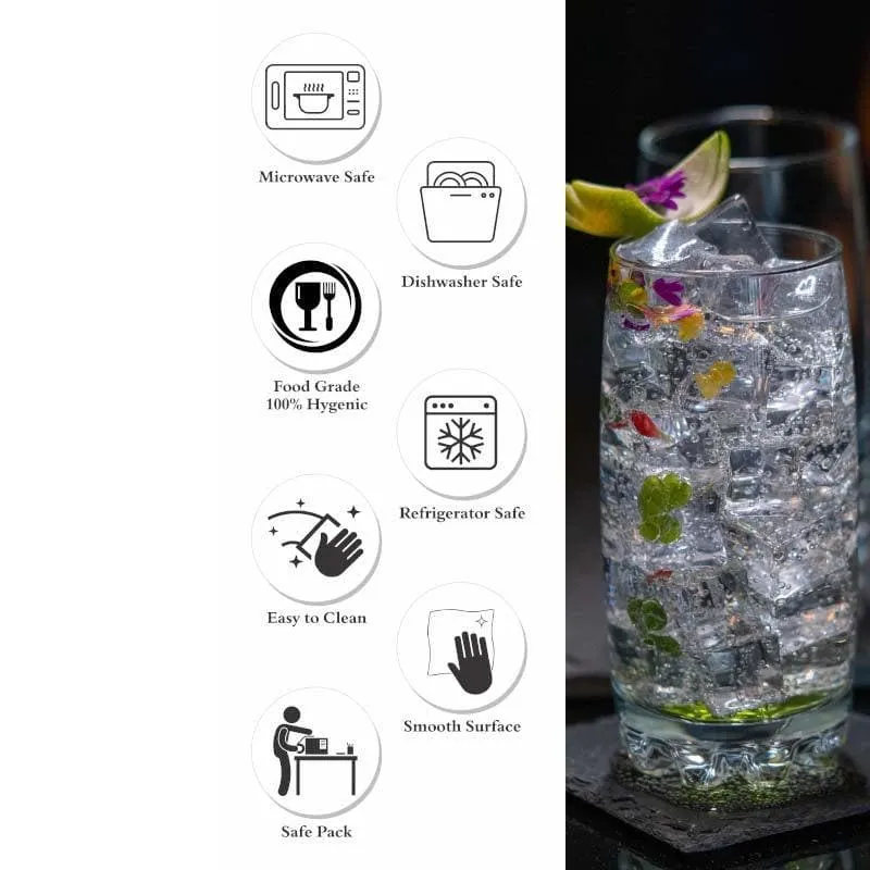 Pasabahce Funta Glass Tumbler (385 ML) - Set Of Six media 5