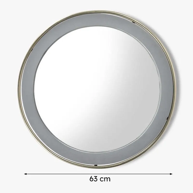 Orange Tree Tosi Round Wall Mirror - Gold,Silver media 9