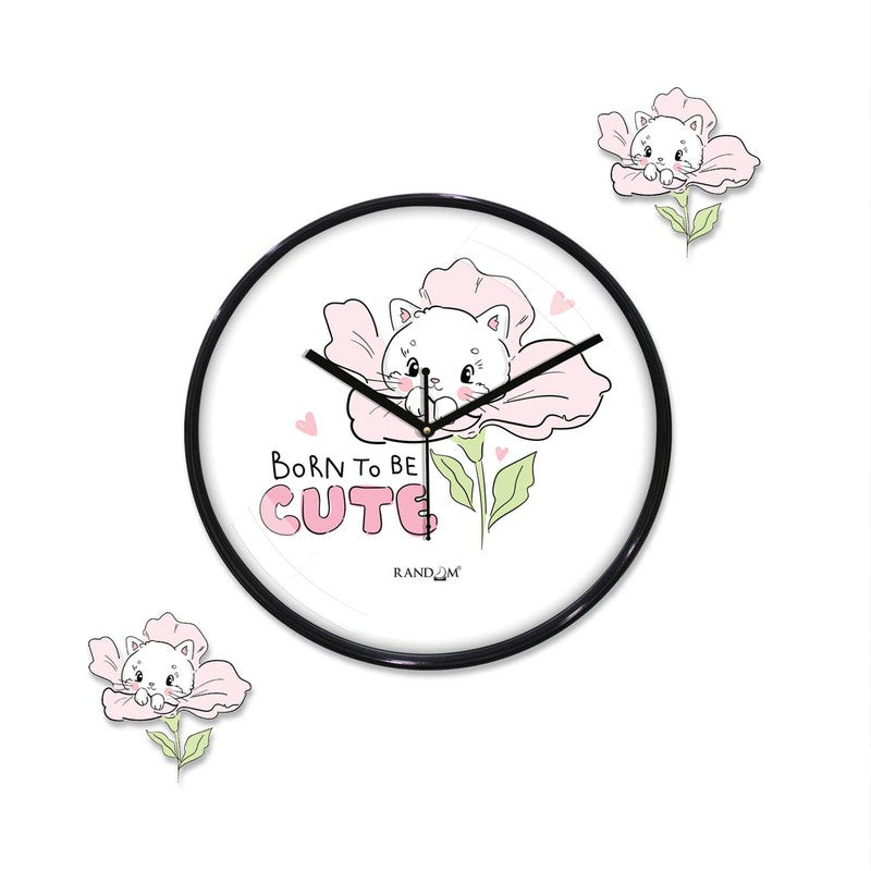 Kittyvora Wall Clock media 3