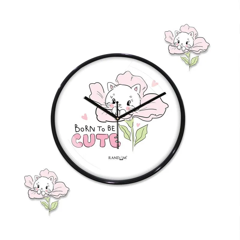Kittyvora Wall Clock media 3