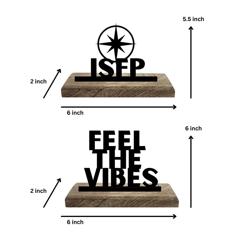 Vibing WIth ISFP Showpiece - Set Of Two media 4