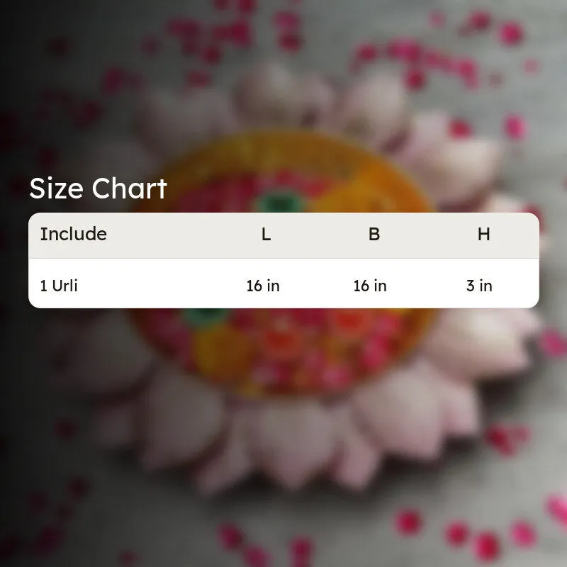 Petals Urli Décor Accessory- Pink media 6