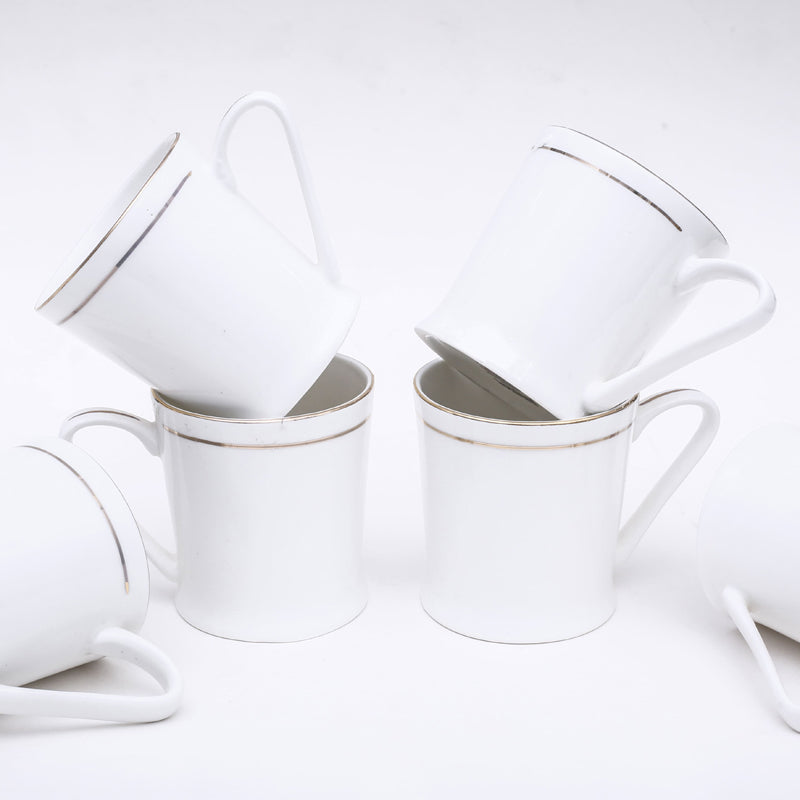 Atlasa Bone China Tea Cup (175 mL Each) -  Set of Six media 3