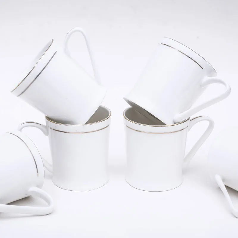 Atlasa Bone China Tea Cup (175 mL Each) -  Set of Six media 3