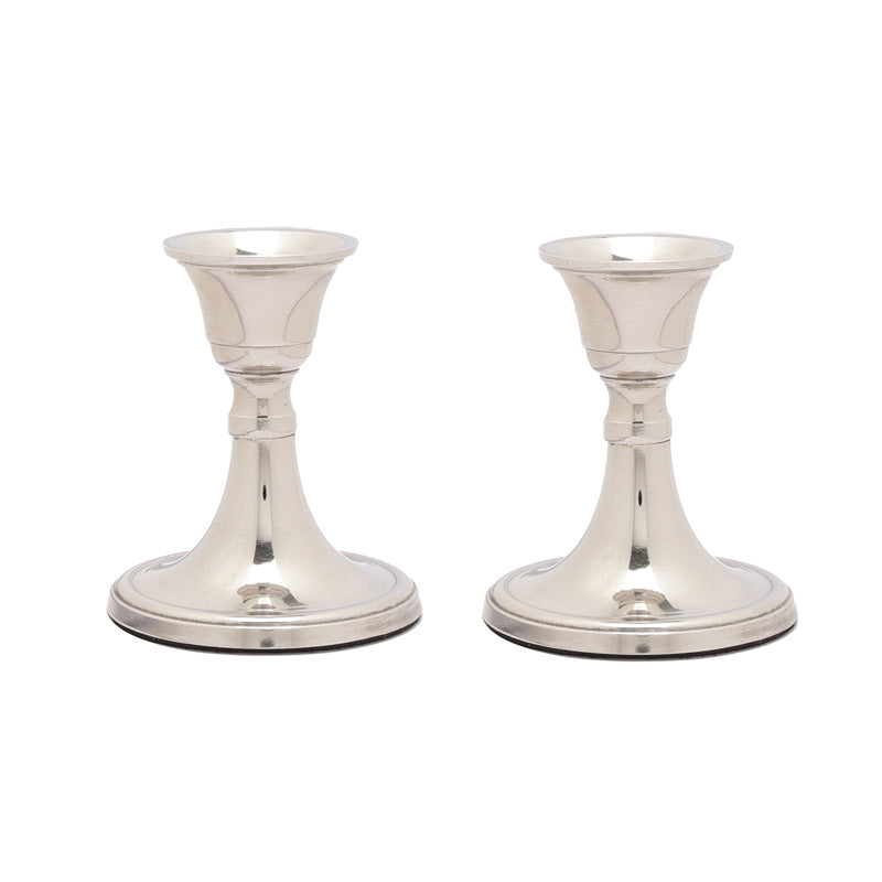 Ottista Taper Candle Holder (Silver) - Set Of Two media 6