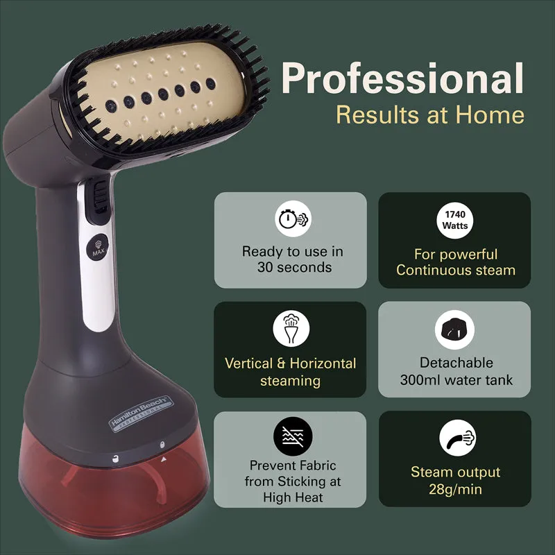 Hamilton Beach Garment Steamer - 1740 W media 3