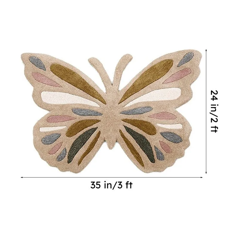 Petal Wings Wool Carpet media 6