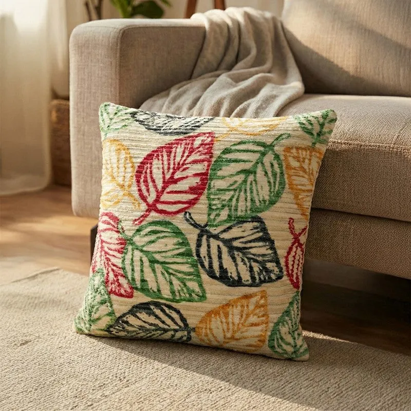 Squarecraft Cushion Cover - Yellow, Red media 1