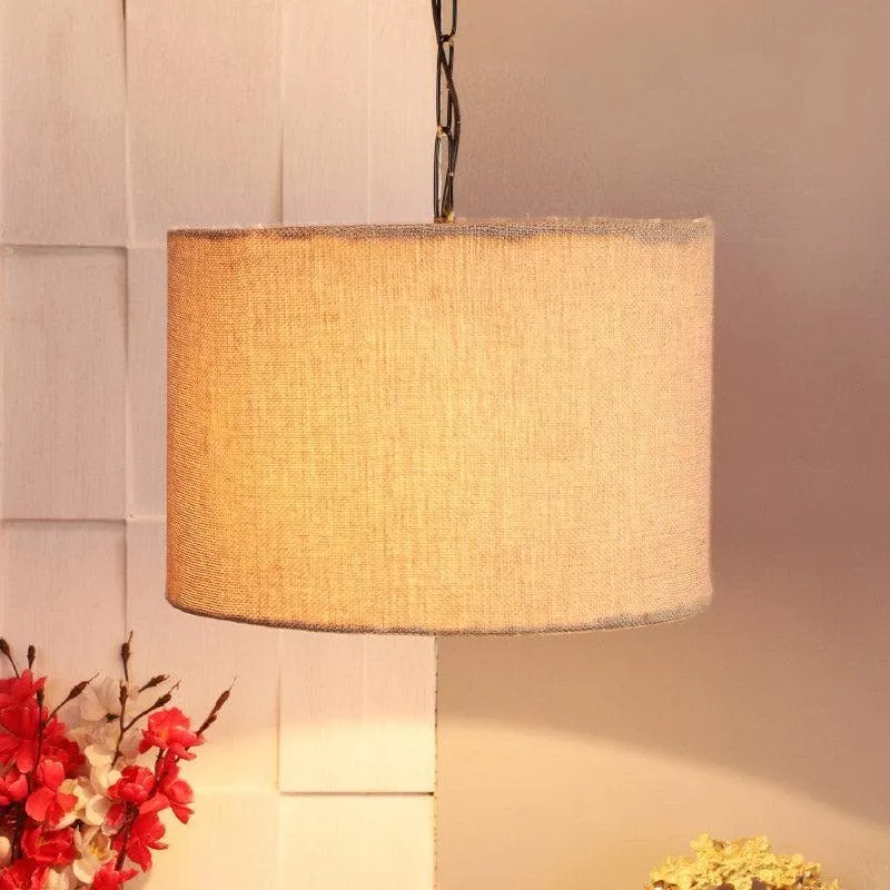 Morgana Fabric Ceiling Lamp media 1
