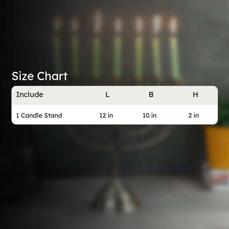 Menorah Candle Holder media 10