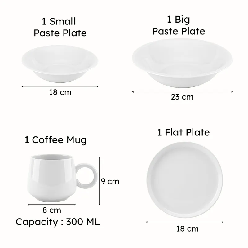 Quita Ceramic Serving Set - Four Piece Set media 8