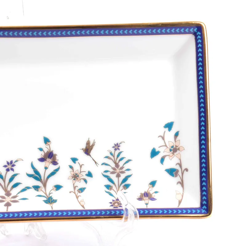 Gilded Shahi Porcelain Platter media 3