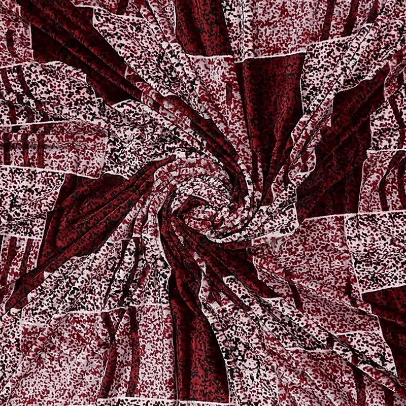 Monte Carlo Urban Square Bedsheet (Red) - 280 GSM media 5