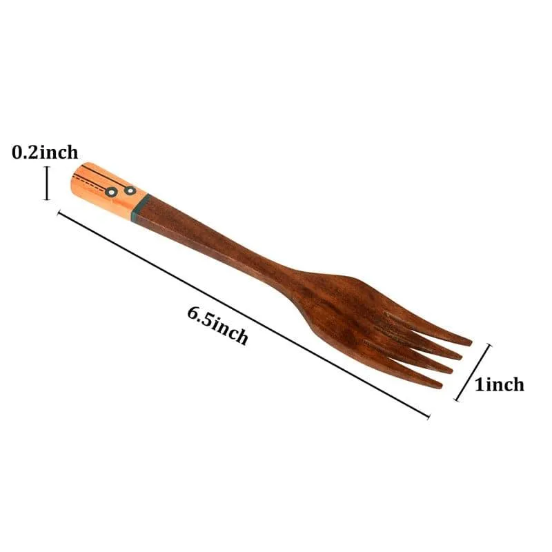 Veda Wooden Fork - Set Of Six media 5