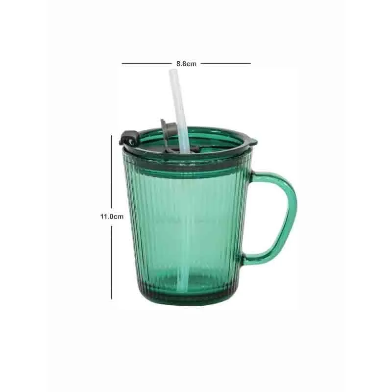 Sippo Glass Coffee Mug (370 mL Each) - Set of Four media 5