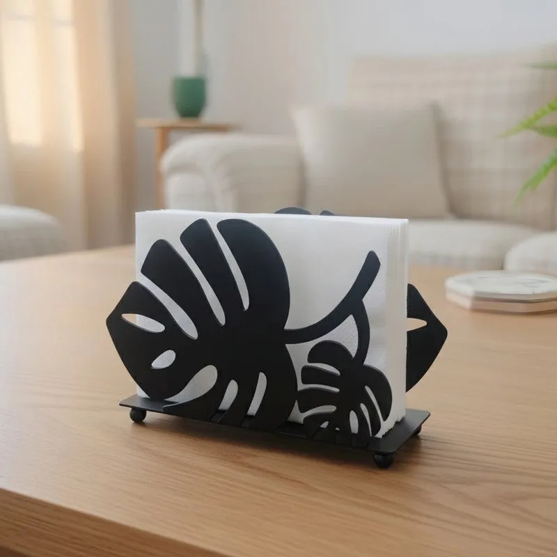 Safari Luxe Tissue Holder - Black media 3